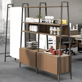 Jazz-A Modular Open Rack Shelves Bookcase Cabinet - Gavisco Office Furniture